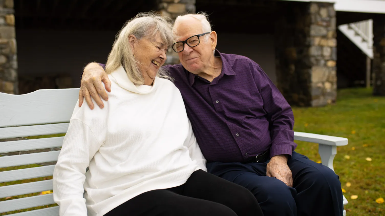 Essex Bank customers Ruth and Carl Neubert