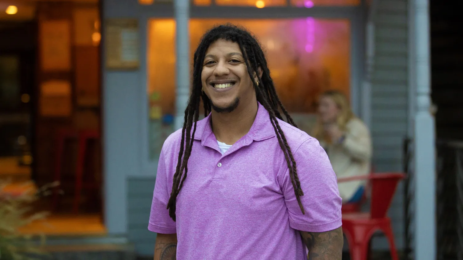 Essex Bank customer Jacob Meketa