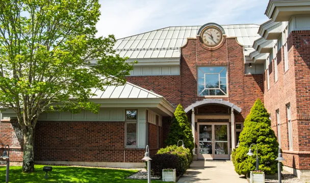 Essex Bank corporate headquarters on Plains Road