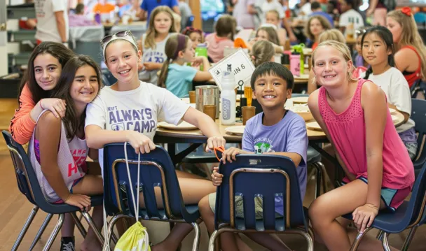 Kids at Camp Hazen YMCA
