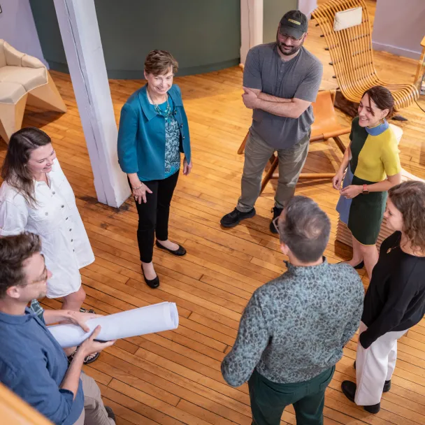 Essex Bank with Centerbrook Architects team