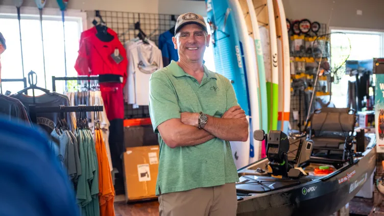 Gene Chmiel of Black Hall Outfitters